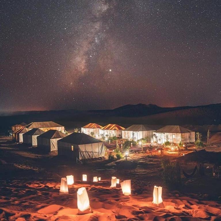 Ahlam Luxury Camp Hotel Merzouga Bagian luar foto