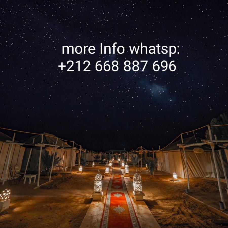 Ahlam Luxury Camp Hotel Merzouga Bagian luar foto